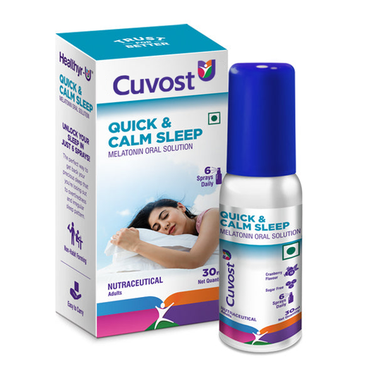Cuvost Quick and Calm Sleep Melatonin Spray