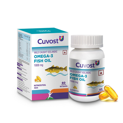 Cuvost Icelandic Omega-3 Fish Oil Capsules