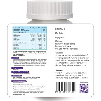 Cuvost Eye and Vision Care Tablet